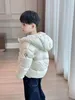 Kids Designer Hoodies Kid Hooded Baby Wintermäntel Jungen Mädchen Kleidung Dicke warme Outwear Kleidung Tops Marke Außenbekleidung Wolfskragen Goose Down Filling Jackets