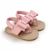 Sandales Classic Fashion 0-18m Chaussures de bébé rose nouveau-né semelle Soft Rubber Anti Sandals Elegant Casual princess chaussures Walking Shoesl240429