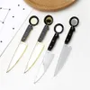 Stud Punk Fashion Knife Earring Cool Hip Hop Acrylic Long Earrings Shape Geometric Ear Studs311S