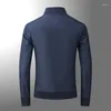 Vestes pour hommes printemps automne mince Style qualité veste mâle manteau décontracté à manches longues coupe-vent petit cheval mince ajustement haut