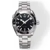 Męskie zegarki designerskie zegarki Wysokiej jakości morze z czerwoną torbą 43 mm ceramiczną ramkę automatyczną Sapphire Wodoodporne stalowe zegarek Montre Montre