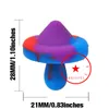 Nuovo stile Fumo in silicone Copertura bong portatile Piag colorate oleri di olio giaccino Cap tappo dabber Porta innovativa Design Water Pipe Gugger Ustruting Dhl