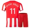 2023 2024 UD ALMERIA voetbalshirts SADIQ #9 DYEGO SOUSA #11 Away 23 24 voetbalshirt Kit Maillots De Foot AKIEME #15 JUAN VILLAR #7 Almeria kindertenue