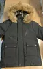 Manteau en duvet pour enfants, veste d'hiver pour garçons et filles, vêtements épais et chauds à capuche en fausse fourrure, Parka pour enfants, vêtements d'extérieur pour adolescents 231218