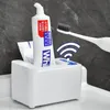 Uchwyty szczoteczki do zębów Inteligentna maszyna indukcyjna Maszyna pasty do zębów Automatyczna domowa elektryczna dozownik leniwy ścian ściągany 231218