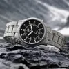 Horloges BERNY Horloge voor Heren AR Coating Saffier Mode Horloge Lichtgevend VH31 Ultradunne Quartz Waterdicht 5ATM 231216