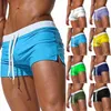 Herr shorts 2023 sommar badkläder män baddräkt maillot de bain baddräkter boxare boyshorts badstammar simning surf fitness som kör shortsl231218