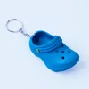 Cute 3D Mini EVA Beach Hole Little Shoe Keychain Girl Gift Bag Accessories Decoration Keyring Floating Key Chain