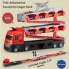 Elektrisches RC-Auto, großer Transporter, zusammenklappbar, Verformung, großes Lloyd-Sportmodell, Multifunktions-Lkw, Spielzeug, pädagogisches Geschenk für Kinder, 231218