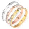 Pulseira fysara verão lindamente pulseira de titânio zirconia cúbica para mulheres redondo pulseiras de pulseiras de casal jóias de casal