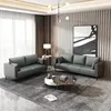 Chair Covers PU Leather Waterproof Sofa Seat Pure Colour Cushion Slipcovers Protector For Living Room Office Cover Removable