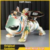 Decoratieve objecten Figurines Noordse luxe huisdecoratie Frans bulldog standbeeld decor opslaglade woonkamer slaapkamer hond beeldje interieur 231218