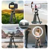 Tutucular Kamera için Tripod 51 inç 40 inç Hafif Evrensel Esnek Ayarlanabilir Tripod Standı Tutucu Uzaktan Kumanda Canlı için