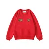 Enfants Automne Hiver Sweatshirts Designer Solide Couleur Marque Ours À Capuche Pour Filles Garçons Jeunesse Top Manteau Extérieur Swerters Vêtements SDLX Luckinacc