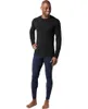 Men's Thermal Underwear 100% Merino Wool Base Layer Mens Merino Wool Thermal Underwear Top Long Sleeve Baselayer Shirts Breathable USA Size 231218