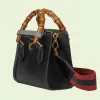 10A Mirror Quality Handbag Women's Shoulder Bag Diana äkta lädermaterial, bambuhandtag, magnetspänneöppning och stängningsmetod, super stor kapacitet