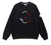 Designer Men's M Home Hoodie Spring and Autumn and Winter Lovers Trend All Sports Ins Style Monclairer Sweatshirts Eur Size S-XL