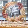 Outros suprimentos de festa de evento Dupla poeira rosa boho balões guirlanda decoração de noivado de casamento cromo rosa ouro nude ballon arco global decoração de aniversário 231218