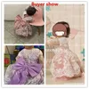 Girl's Dresses Christmas Baptism Dresses For Baby Girls Lace Princess 1st Year Birthday Party Wedding Dress Newborn Kids Christening Gown