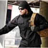 Tactical Jackets Shark Skin Tactical Men Jackets Windproof Hooded thicked Jacket Autumn Outdoor Functional Uniforms Multi-Pockets Men's ClothingL231218