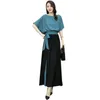 Women's Two Piece Pants Top Set Washable Women Loose-fitting Shirt Wide Leg Two-piece For Girl