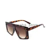 Sonnenbrille Punk Leopard Sonnenbrille Frauen Sexy Übergroße Sonnenbrille Männer UV400 Gradient Shades Steampunk Brille Brillen Oculos Escuros J231218