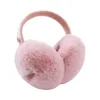 Berets Y166 Unissex Inverno Quente Bluetooth Earmuffs Sem Fio Fone de Ouvido de Pelúcia Música