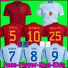 2021 Jersey de fútbol Camiseta spain España Morata Rodrigo Torres Pedri 20 21 Ramos Iniesta Alba Camisetas de fútbol Hombres Kit Kit Versión del jugador