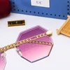 Personalized sunglasses for women Designer polygon set diamond glasses for men exquisite craft sunglasses birthday gift