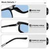 Óculos de sol LIOUMO Marca Quadrado Pochromic Polarizado Homens Mulheres Óculos de Visão Noturna para Conduzir Tons Na moda Chameleon Eyewear