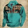 Männer Hoodies Hoodie Vintage Ethnische Grafik Druck Herbst Mode Langarm Pullover Übergroße Kleidung Männlich Sweatshirt Casual