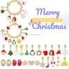 Altro Set di braccialetti fai-da-te Kit per la creazione di perline delicate per ragazze Bambini Gioielli fatti a mano Gioielli di consegna di Natale Risultati di gioielli C Dhaed