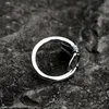 Cluster Rings Ring Real 925 Sterling Silver Men Women Adjustable Feather Vintage Fine Jewelry 2023 Drop R28