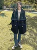 Trenchs de femmes LANMREM Style britannique Kaki manteau manches longues revers double boutonnage coupe-vent femme vêtements de sport automne 2DA1781