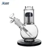 Hittn Glass Bong da 10 pollici Bong Water Bong 8 ARMS TROCA PERC Glama rotonda Spessa vetro con giunto da 14 mm 2024 Factory Nuovo