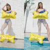 Accessoires de piscine, chaise flottante, hamac d'eau pour adulte, jouet gonflable pliable, flotteurs à nœud