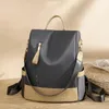 学校のバッグ盗難防止防水布女性バックパック女性旅行袋バックパックティーンエイジアの女の子のためのフールバッグマルチポケットブックバッグ