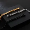 Bransoletka z bransoletki z bransoletki z bransoletki 8 mm dla mężczyzn Black Sain Bracelets Branslelets Biez Bangle Male Biżuteria Hurtowa 231216