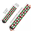 Men's Socks Winter Warm Funny Unisex Colorful Keffiyeh Palestinian Hatta Kufiya Folk Non-slip Sports