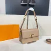 Bolsas de noche Marca de lujo Mujer Bolso de mano Cuero real Diseñador casual Hombro Flap Gran capacidad Bloqueo Hebilla Bolso de moda 231218