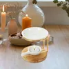 Portacandele Lampada Aroma Stufa Tea Light Diffusore Decorazione Bruciatore Fornace Tealight Scaldacera Ceramica Ufficio Incenso