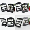 Jewelry Pouches Storage Rack Earrings 24 Holes Square Store Display Stand