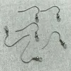 Hypo Allergenic Stainless Steel Earring Hook Stainless Steel Silver Earwires Fish Hooks Earrings Findings DIY Jewelry Makings 200p243F