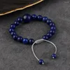 Strand Natural Stone BeadsTiger Eye Bracelet High Quality Handmade Adjustable Simple And Exquisite Gift For Women Men Jewelry