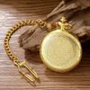 Montres de poche Antique Steampunk Vintage chiffres romains montre à quartz boîtier multicolore collier pendentif horloge chaîne hommes femmes 231216