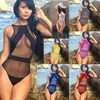 Trennt Damen Transparentes Netz Sexy Mesh Damen Badeanzug Dreieck Einteiler Badehose Weste Badeanzug Außenhandel