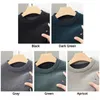 Mens Hoodies Sweatshirts Winter Sweater Round Neck Loose Youth Fashion Urban Simple Korean Fashionable Warm Moft Thick Thick Men Clothing 231218