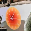 Wall Clocks Acrylic Clock Unique Silent For Bathroom Decorative Living Non Ticking Kitchen