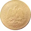 Wysokiej jakości 1946 Meksyk Gold 50 peso monety złota sztuka rzemiosło kreatywne pamiątki pamiątkowe monety meksykanowe 50 pesos 100. rocznica zz