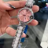 Relógio de designer feminino luxo moda diamante conjunto azul agulha feminino movimento quartzo dobrável fivela relógios